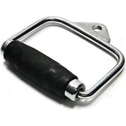 X Max Strength Barbell Machine Attachment Rope Pro Grip Stirrup D Handle Cable Bar Triceps Rope, Hook & Chain | Handles Home Gym Fitness Equipment