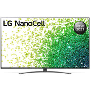 إل جي  4K  التلفزيون الذكي،  NanoCell 65  بوصة  NANO86  سلسلة السينما تصميم الشاشة  4K  السينما  HDR webOS  الذكية مع  ThinQ  الذكاء الاصطناعي التعتيم المحلية