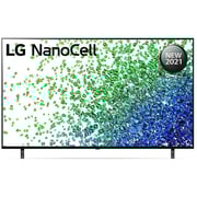 LG 4K Smart TV NanoCell, 65 Inch NANO80 Series Cinema Screen Design 4K Active HDR webOS Smart with ThinQ AI Local Dimming (2021 Model)