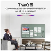LG 4K Smart TV NanoCell, 86 Inch NANO75 Series Cinema Screen Design 4K Cinema HDR webOS Smart with ThinQ AI (2021 Model)