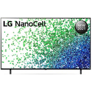 LG NanoCell TV 50 Inch NANO80 Series Cinema Screen Design 4K Active HDR webOS Smart with ThinQ AI Local Dimming (2021 Model)