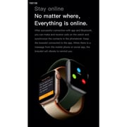 H600 Smart Watch Series 6 Full Screen Dial Call Password Protection Music Play Men Women - BLACK