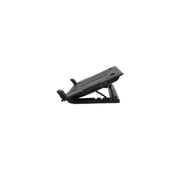 Tutonica ERGOSTAND Laptop Table With Cooling Pad Black