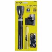 BRITELITE Kore 1700 Meter LED Rechargeable Flashlight USB Charger (Black and Yellow)