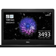 Dell Inspiron 3493 Laptop Core i3-105G1 1.20GHz 4GB 256GB SSD Intel UHD Graphics Win10 14inch HD Black English Keyboard