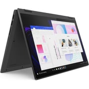 Lenovo Flex 5 x360 81X20001US Touchscreen Laptop AMD Ryzen 7-4700U 2.0GHz 16GB 512GB SSD AMD Radeon Graphics Win10 Home 14inch FHD Graphite Grey English Keyboard