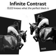 تلفزيون LG OLED ذكي 65 بوصة من سلسلة B1 بدقة عرض 4k سينمائي مزود بتقنية webOS الذكية وتطبيق المساعد المنزلي الذكي ThinQ