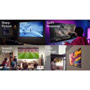 تلفزيون LG OLED 4K الذكي 55 بوصة من سلسلة A1 عالي الوضوح 4K سينمائي مزود بتقنية webOS الذكية وتطبيق المساعد المنزلي الذكي ThinQ