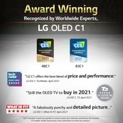 LG OLED65C1PVA 4K Smart OLED Television 65inch (2021 Model)
