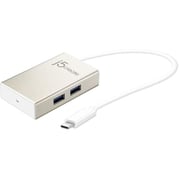 J5Create 4-Port USB-C HUB Metallic