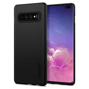 Spigen Thin Fit designed for Samsung Galaxy S10 PLUS case cover - Matte Black