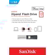 SanDisk IXpand Flash Drive 128GB USB flash drive SDIX30C-128G-GN6NE