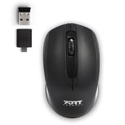 Port Design Carry Case + Mouse Pack Black Laptop 15.6 Inches