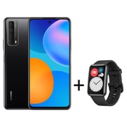 Huawei Y7A 128GB Midnight Black 4G Dual Sim Smartphone + TIA-B09 Watch Fit
