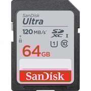 Sandisk Ultra SDXC Memory Card 64GB Grey SDSDUN4064GGN6IN