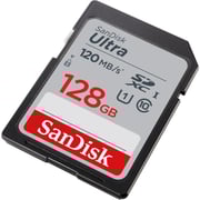 Sandisk Ultra SDXC Memory Card 128GB Grey SDSDUN4128GGN6IN