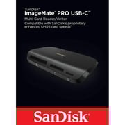 Sandisk Card Reader and Writer Imagemate Pro USB-C Black SDDR-A631-GNGNN