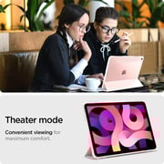 Spigen Ultra Hybrid Pro designed for iPad Air 5 case cover (2022) 10.9 inch 5th Generation and iPad Air 4th Generation case (2020) with Pencil Holder - Rose Gold