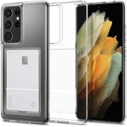 Spigen Crystal Slot designed for Samsung Galaxy S21 ULTRA case cover - Crystal Clear