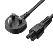 STEK 3 Pin Laptop Power Cable UK Plug 1.8 meter