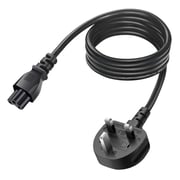 STEK 3 Pin Laptop Power Cable UK Plug 1.8 meter