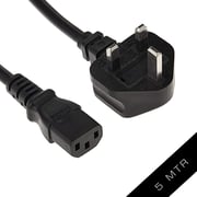 STEK 3 Pin Desktop Power Cable UK Plug 5 meter