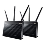 Asus RT-AC67U AC1900 2 Pack AiMesh Dual Band Wi-Fi Router
