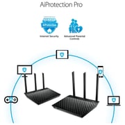 Asus RT-AC67U AC1900 2 Pack AiMesh Dual Band Wi-Fi Router