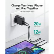 Aukey Dual USB Wall Charger Black