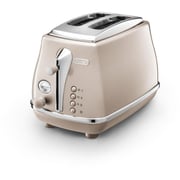 Delonghi CTOT2003.BG 2 Slice Toaster Beige