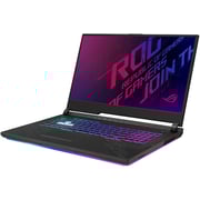 Asus ROG Strix G17 Gaming Laptop Core i7-10750H 2.60GHz 16GB 512GB SSD 8GB NVIDIA GeForce RTX 2070 Win10 17.3inch FHD English/Arabic Keyboard
