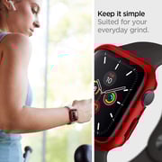 Spigen Thin Fit Designed for Apple Watch case/cover for 44mm Series 6 / SE / 5/4 - Red