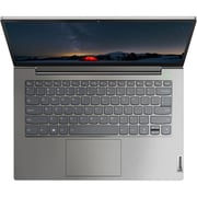Lenovo ThinkBook 14 (2020) Laptop - 11th Gen / Intel Core i5-1135G7 / 14inch FHD / 256GB SSD / 8GB RAM / Shared Intel Iris Xe Graphics / Windows 10 Pro / English & Arabic Keyboard / Mineral Grey / Middle East Version - [20VD00EQAD]
