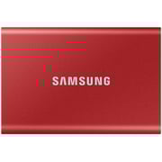 Samsung T7 Portable 2TB SSD - USB 3.2 (Gen 2) - Metallic Red (MU-PC2T0R/WW)