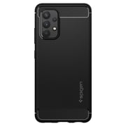 Spigen Rugged Armor designed for Samsung Galaxy A32 case cover (6.4 inch - 4G LTE model only) - Matte Black