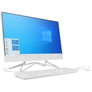 HP 22-DF0004NE All in One Desktop- Core i5 1GHz 8GB 512GB 2GB Win10Home 21.5inch FHD White English/Arabic Keyboard