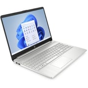 HP (2021) Laptop - 5th Gen / AMD Ryzen 5-5500U / 15.6inch FHD / 512GB SSD / 8GB RAM / Shared AMD Radeon Graphics / Windows 10 Home / English & Arabic Keyboard / Silver / Middle East Version - [15S-EQ2001NE]