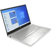 HP Pavilion (2020) Laptop - 11th Gen / Intel Core i7-1165G7 / 14inch FHD / 1TB SSD / 16GB RAM / 2GB NVIDIA GeForce MX450 Graphics / Windows 10 Home / English & Arabic Keyboard / Silver / Middle East Version - [14-DV0002NE]