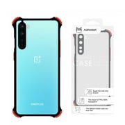 Margoun Anti-Drop Bumper Case Cover for OnePlus Nord - Clear/Black