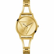 Guess Analog Champagne Dial Women's Watch-W1145L3