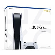 Sony PlayStation 5 Console (CD Version) White - Middle East Version + PS5 PULSE 3D Wireless Headset + PS5 DualSense Wireless Controller + PS5 Media Remote