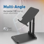 Promate Anti Slip Multi lvel Tablet Stand Black