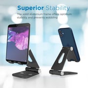 Promate Minimalist Folding Desk Stand Black