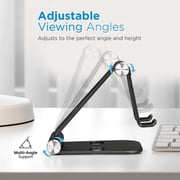 Promate Minimalist Folding Desk Stand Black