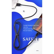 Recci Lightning Cable 200cm Black