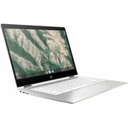 HP - 2in1 Chromebook Touchscreen Laptop Intel Celeron 1.10GHz 4GB 32GB eMMC Flash Memory 14inch Ceramic White