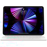 Apple Magic Keyboard for iPad Pro 11inch 3rd Gen/Air 4th Gen US English White