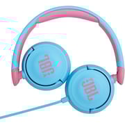 JBL JR310BLU Kids Wired On Ear Headphone Blue
