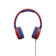 JBL JR310RED Kids Wired On Ear Headphone Red