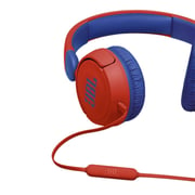 JBL JR310RED Kids Wired On Ear Headphone Red